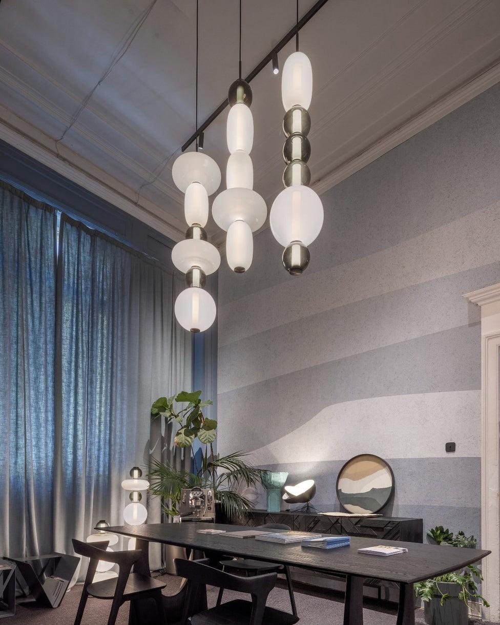candied-glass-combo-pendant-light-anzaz-Triac Dimmable Warm Light-14