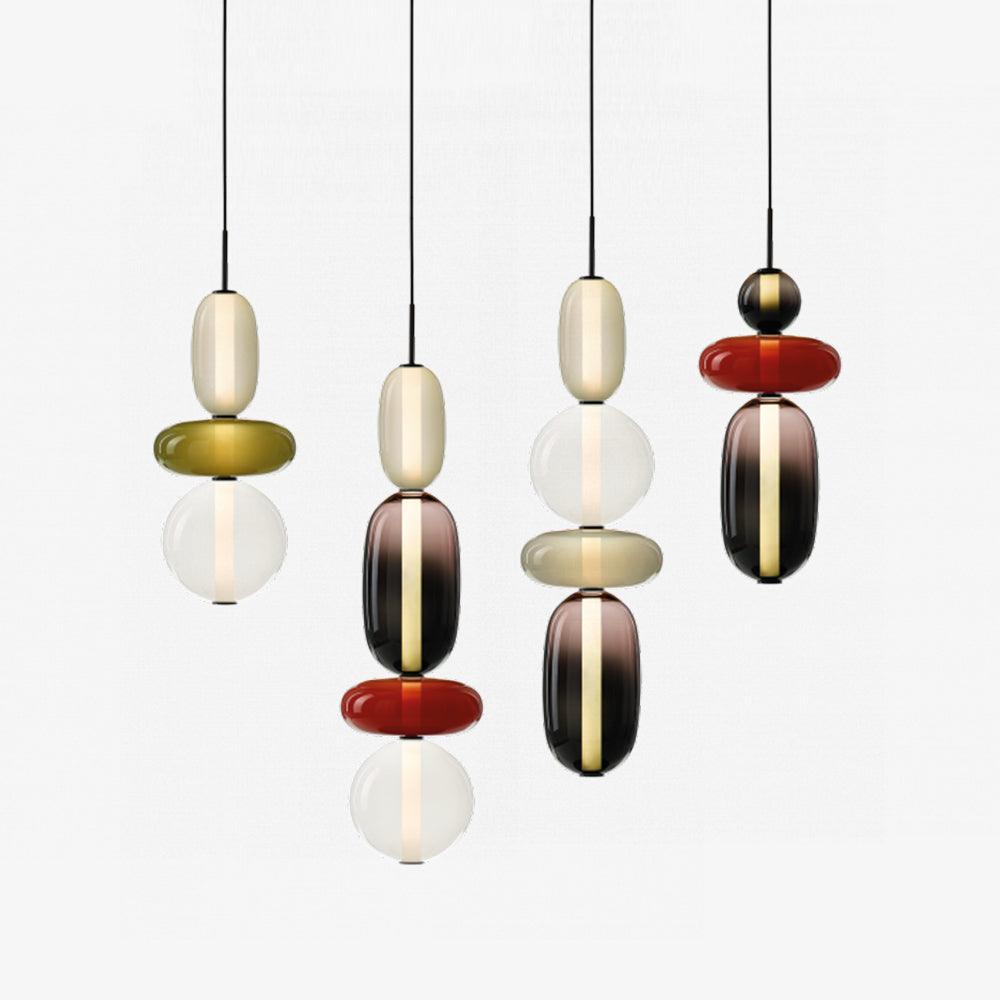 candied-glass-combo-pendant-light-anzaz-Warm Light-21