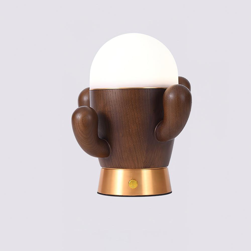 wooden-cactus-table-lamp-anzaz-Wood color & Warm Light-18