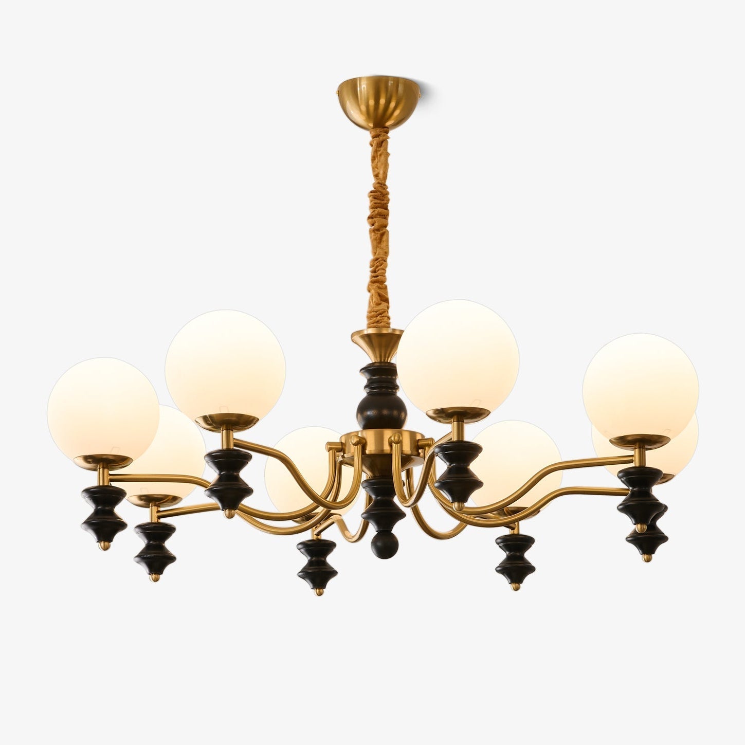 cadence-chandelier-anzaz-Gold & White & Black-1