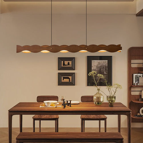 calderon-linear-pendant-light-anzaz-Walnut Color & Clear-2