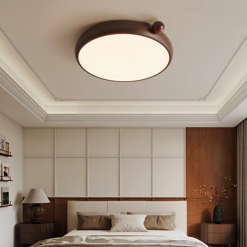 calindra-ceiling-light-anzaz-Walnut Wood Grain Hydroprinting-3