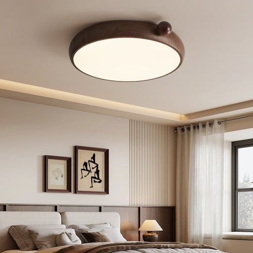 calindra-ceiling-light-anzaz-Walnut Wood Grain Hydroprinting-2