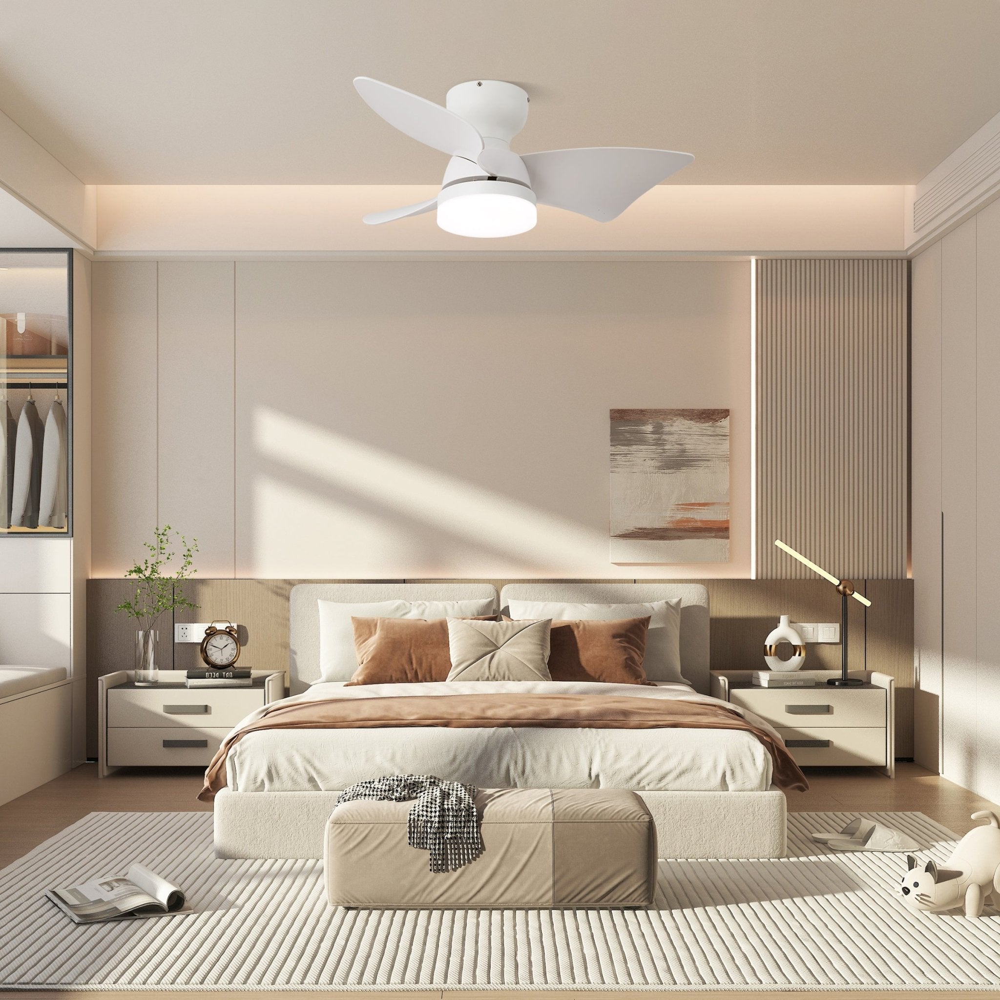 calix-28-ceiling-fan-light-anzaz-Model B Walnut Wood Grain & Nickel-3