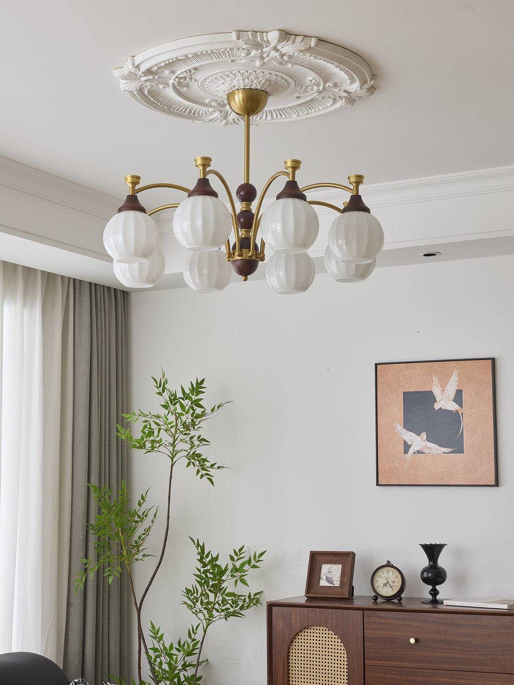 callidora-chandelier-anzaz-Walnut Color & Gold & White-3
