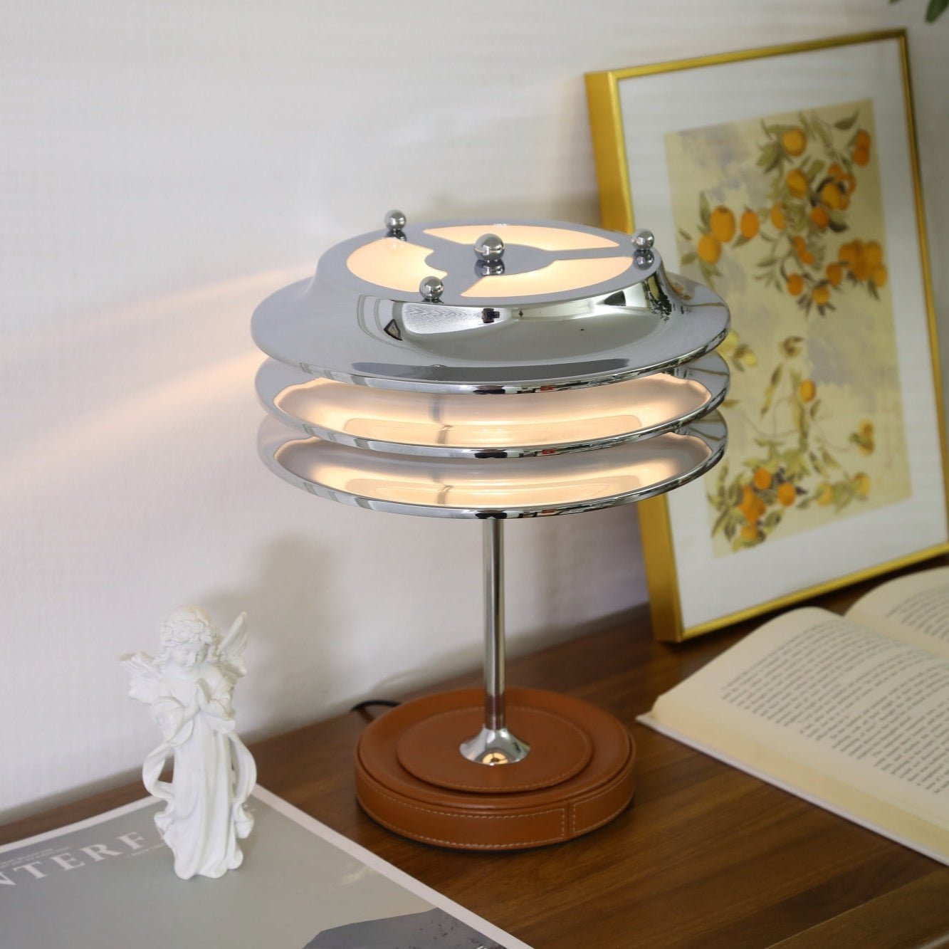 calystron-table-lamp-anzaz-Chrome & Brown-3
