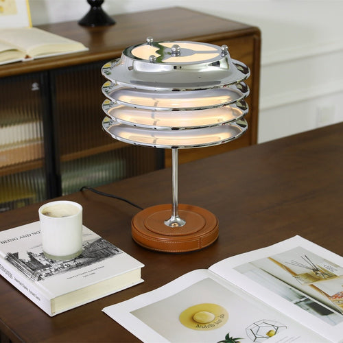 calystron-table-lamp-anzaz-Chrome & Brown-2
