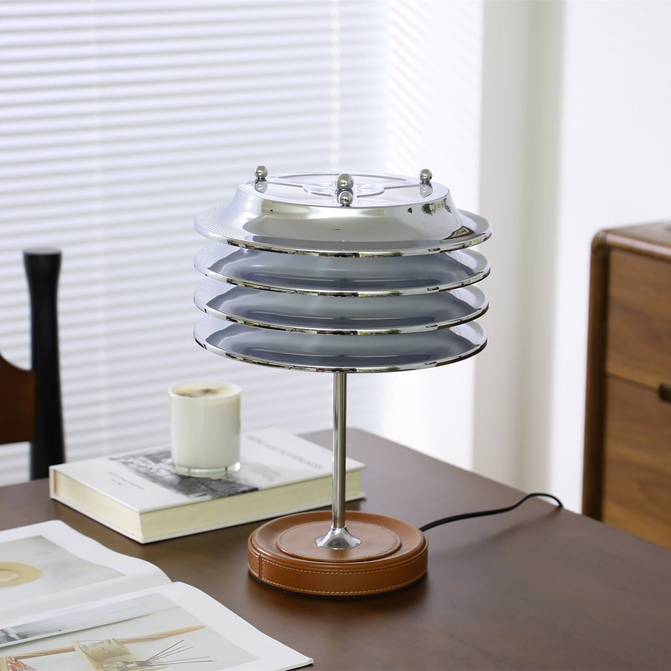 calystron-table-lamp-anzaz-Chrome & Brown-4