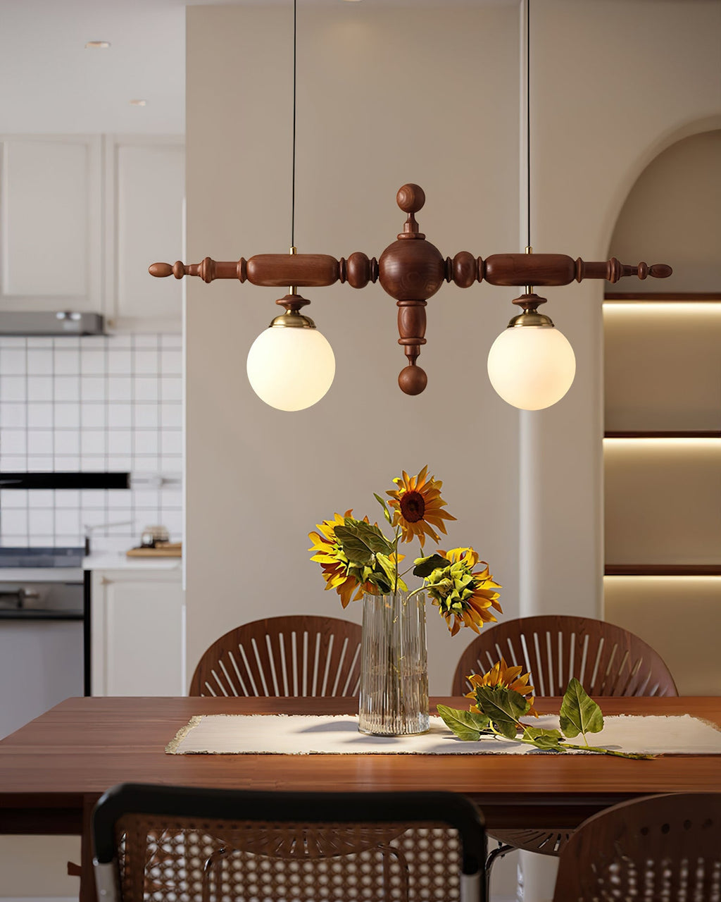 cambridge-wooden-chandelier-anzaz-Black & Chrome-6