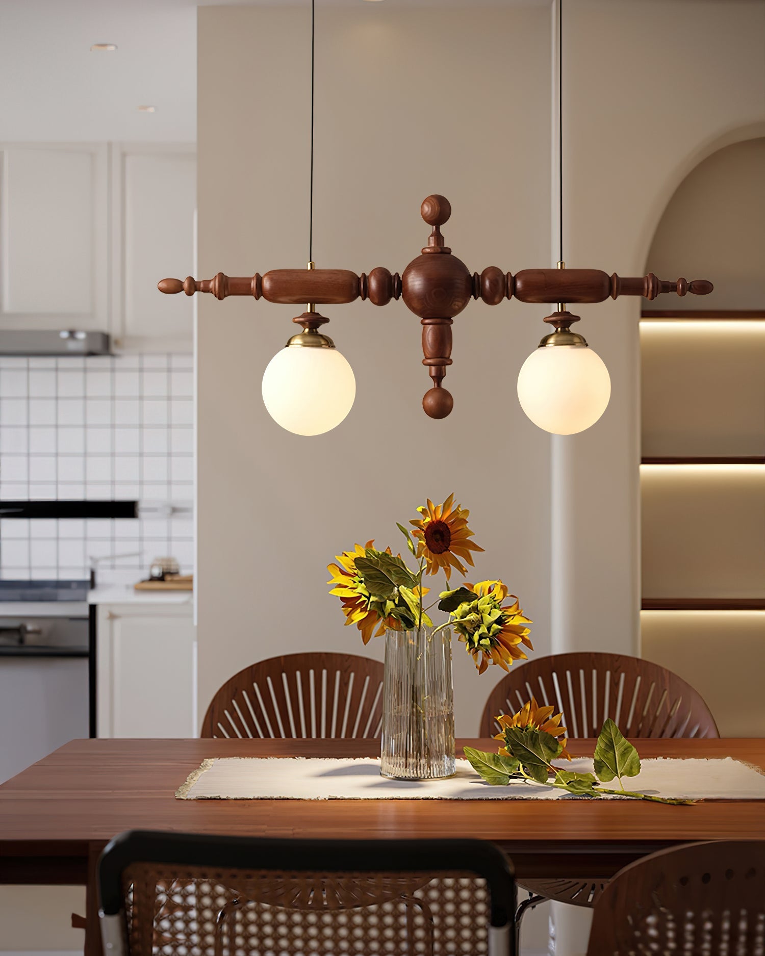 cambridge-wooden-chandelier-anzaz-Black & Chrome-6