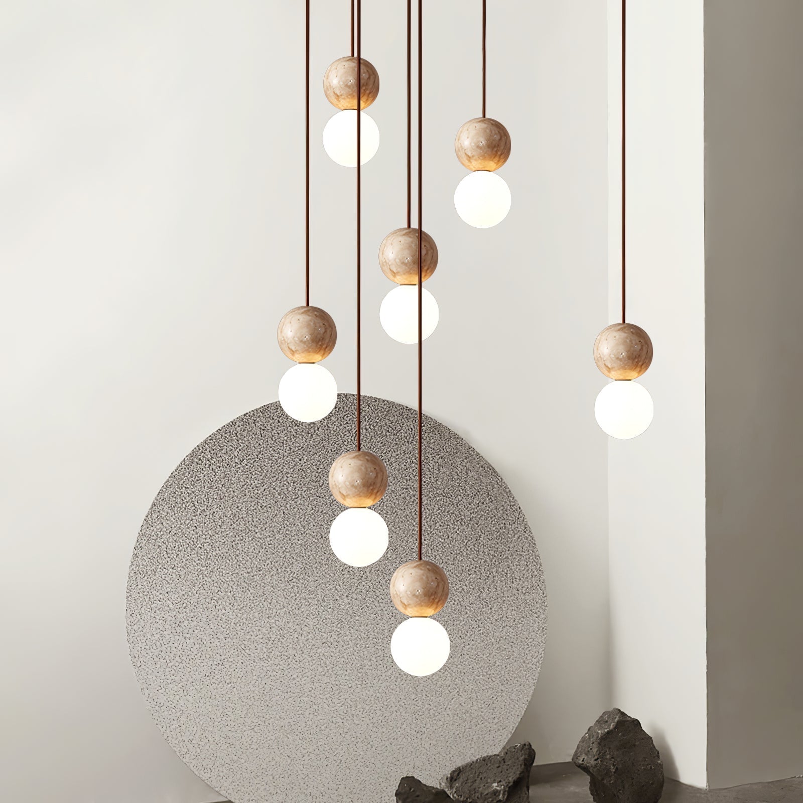 camille-travertine-pendant-light-anzaz-Yellow Travertine & White-2