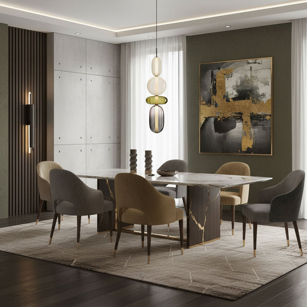candied-glass-pendant-light-anzaz-Triac Dimmable Warm Light-6
