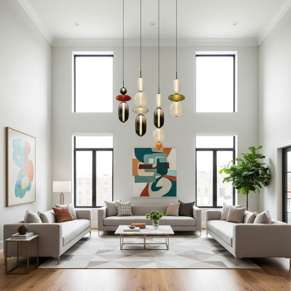 candied-glass-pendant-light-anzaz-Triac Dimmable Warm Light-8