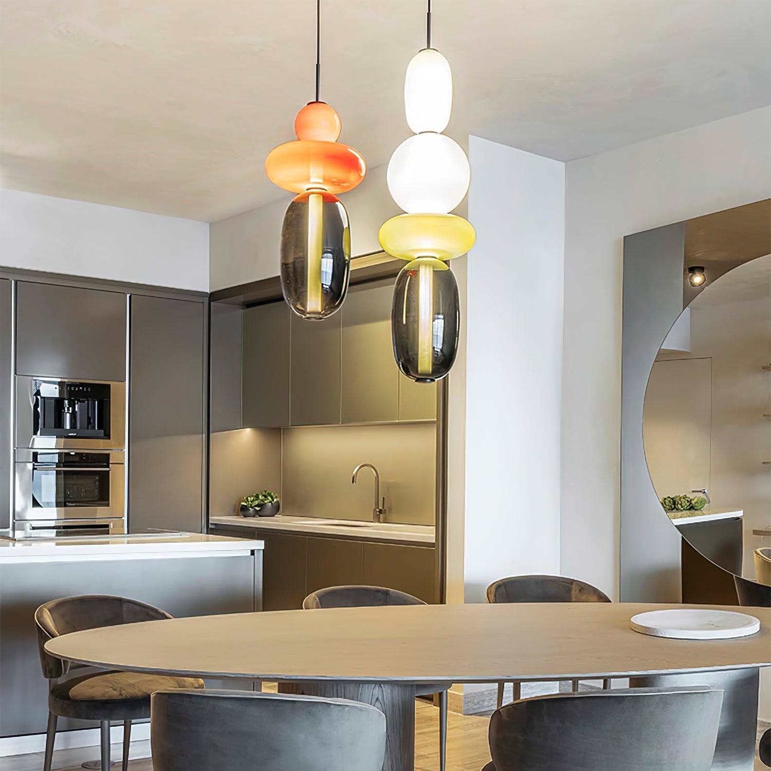 candied-glass-combo-pendant-light-anzaz-Warm Light-9