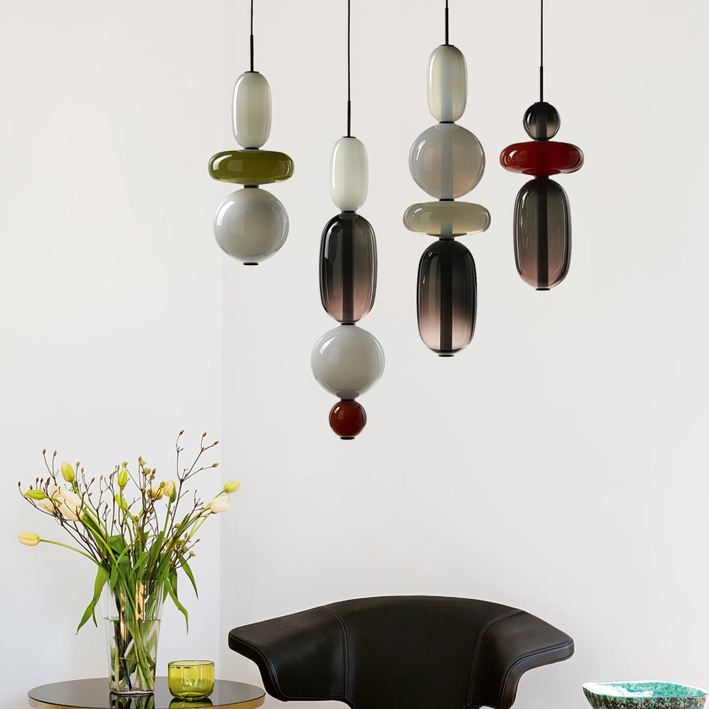 candied-glass-combo-pendant-light-anzaz-Warm Light-3