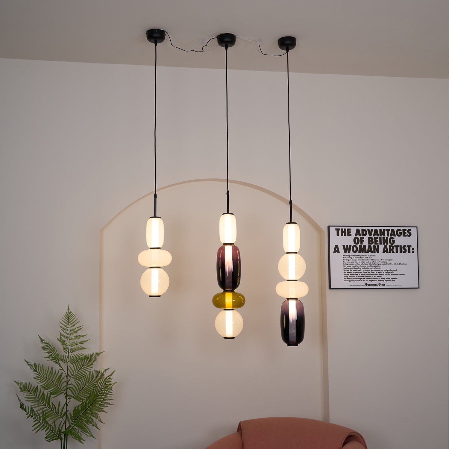 candied-glass-pendant-light-anzaz-Triac Dimmable Warm Light-16