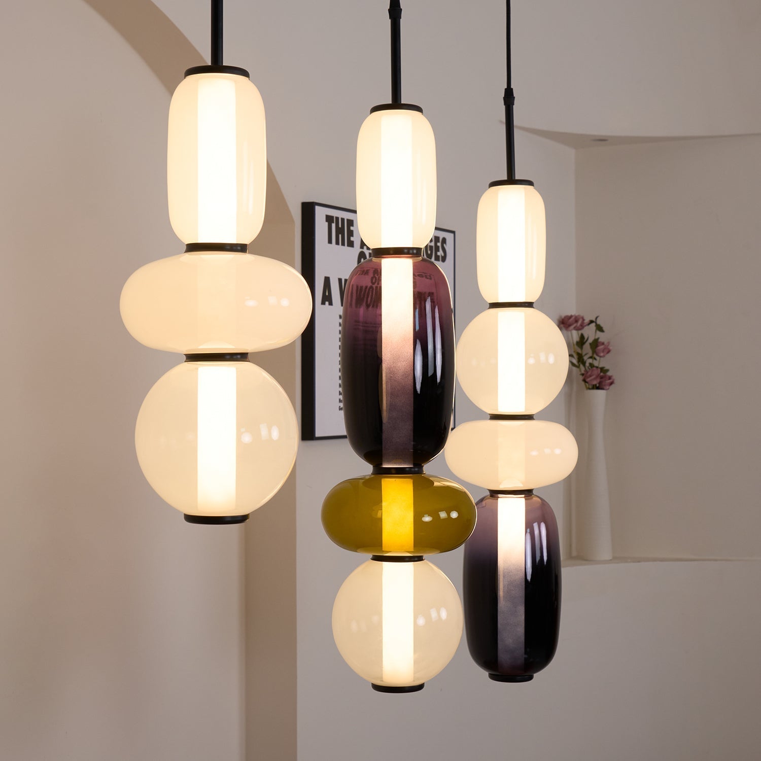 candied-glass-pendant-light-anzaz-Triac Dimmable Warm Light-14