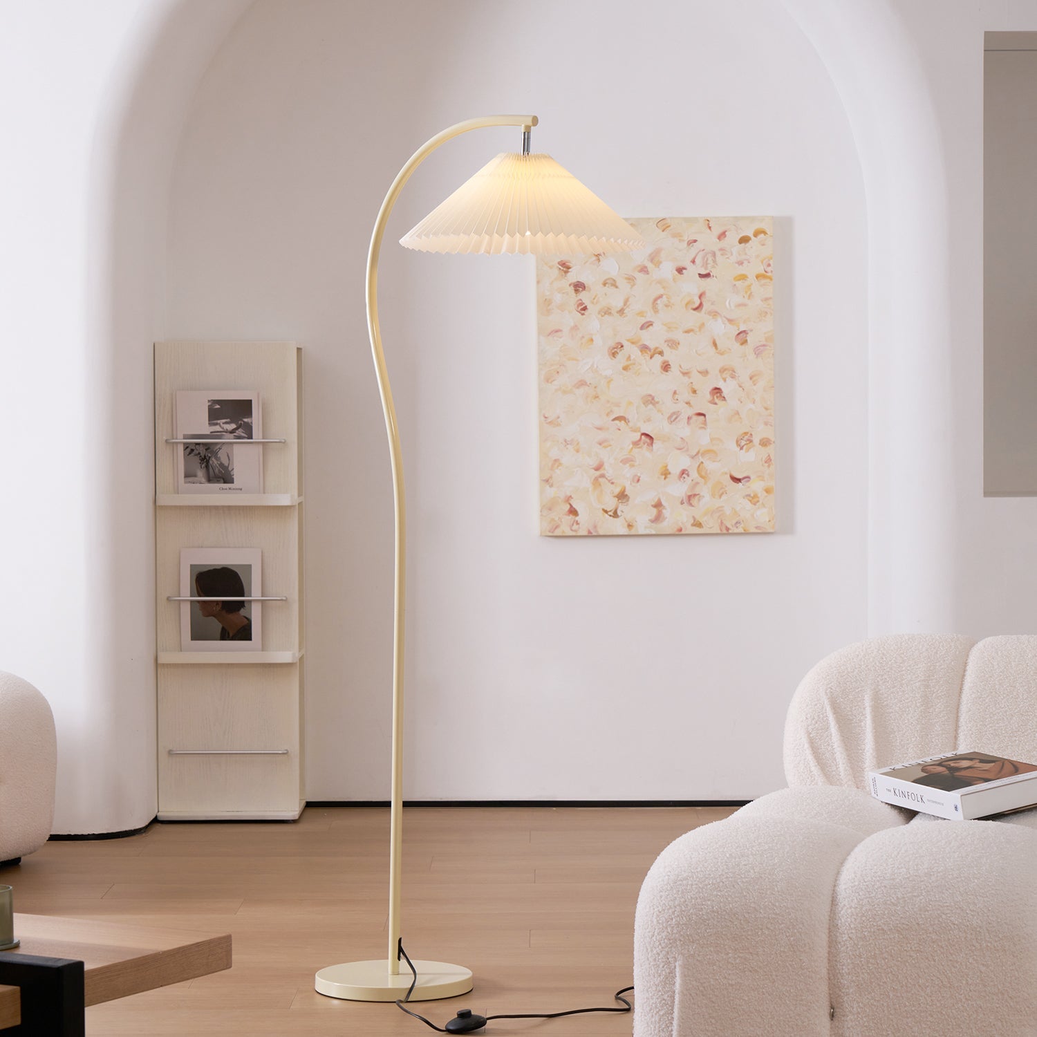 crescini-pleated-floor-lamp-anzaz-Cream & Light yellow-2