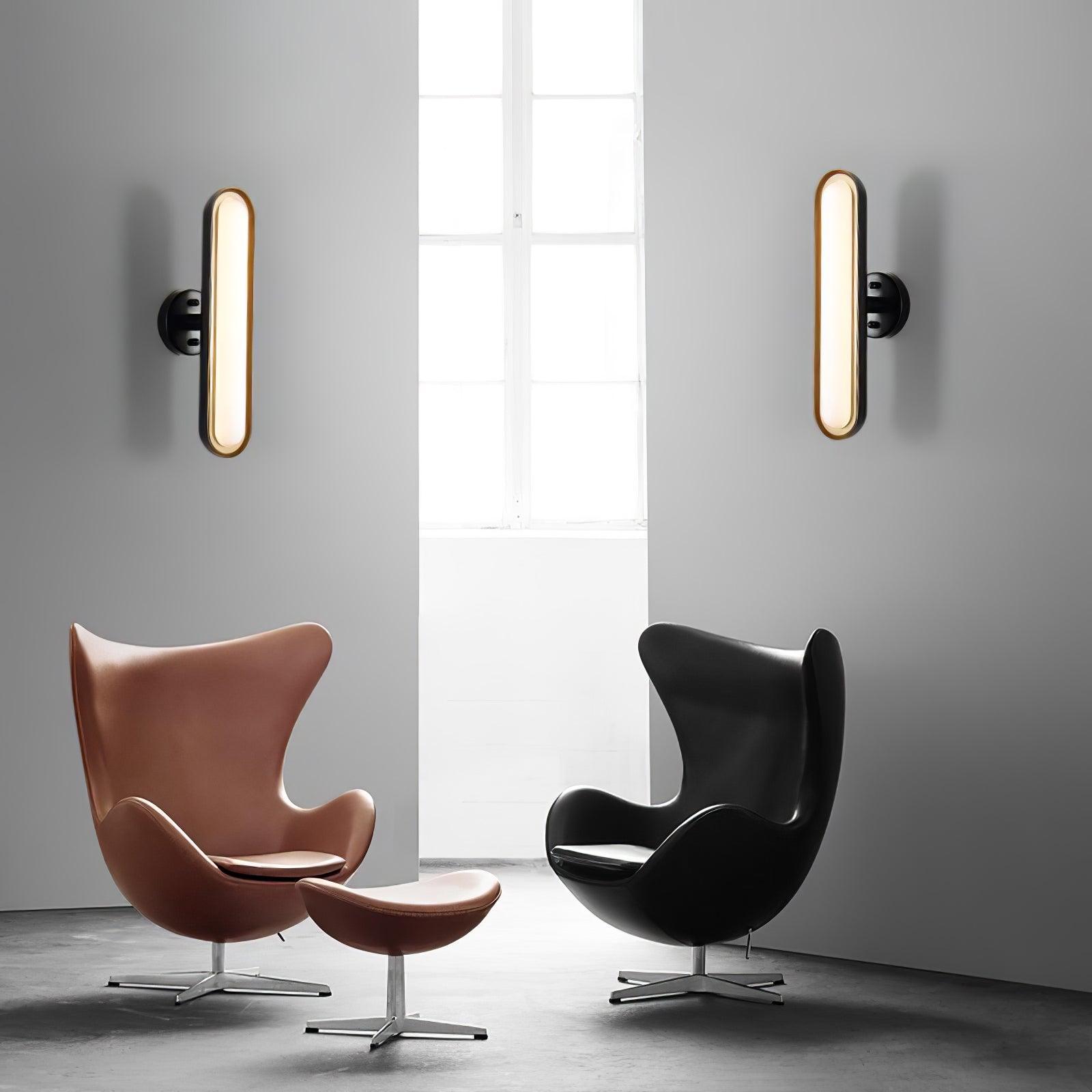 capsule-wall-lamp-anzaz-Black & Frosted white-4