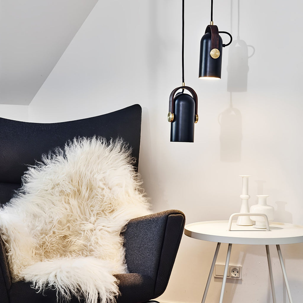 carronade-pendant-swag-light-anzaz-Black & Gold & Walnut paint color-7