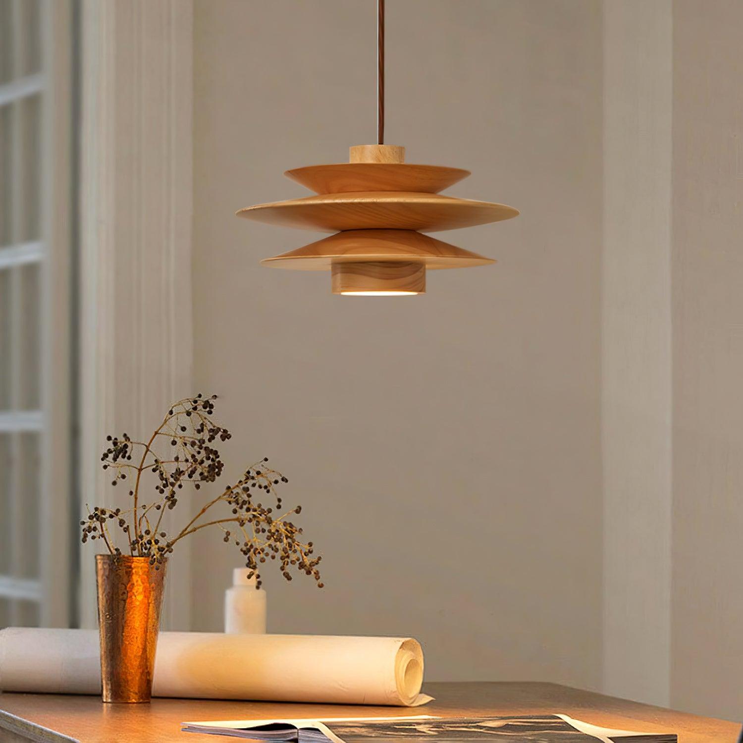 cascade-wooden-disc-pendant-lamp-anzaz-Walnut wood-2