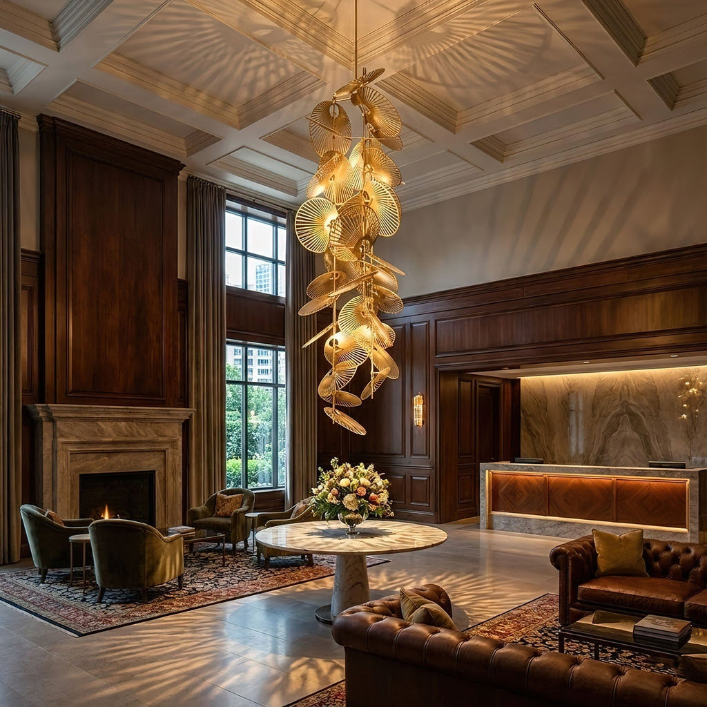 customize-leaf-chandelier-anzaz-Gold-3