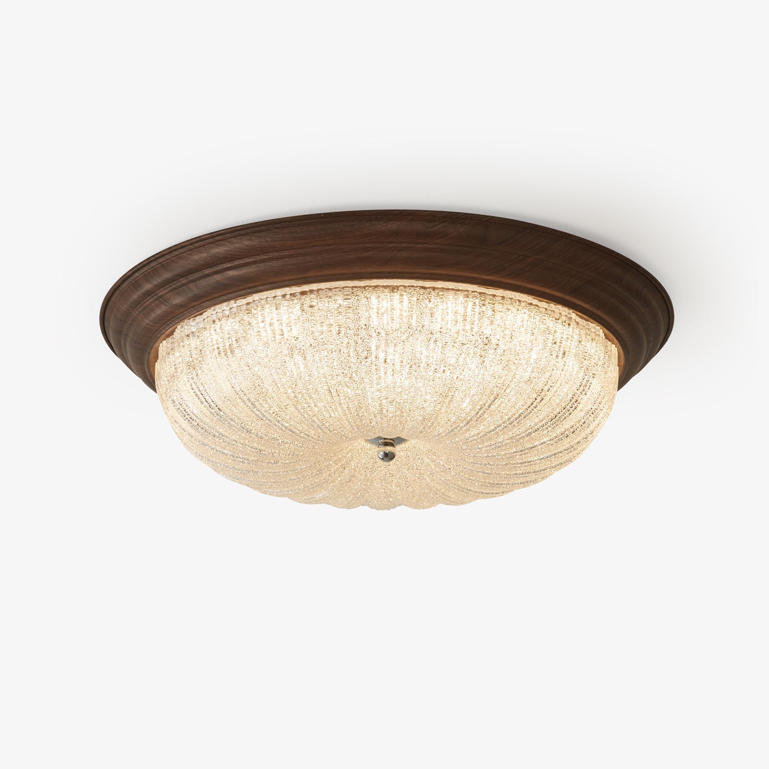 celestia-walnut-ceiling-light-anzaz-Walnut Wood Grain Hydroprinting-1