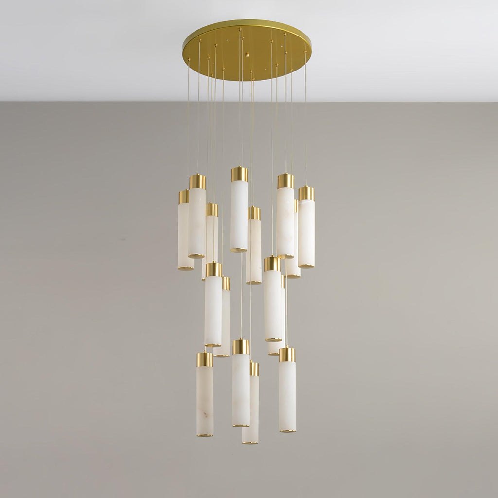 celestial-alabaster-cascade-chandelier-anzaz-Brass & White-6