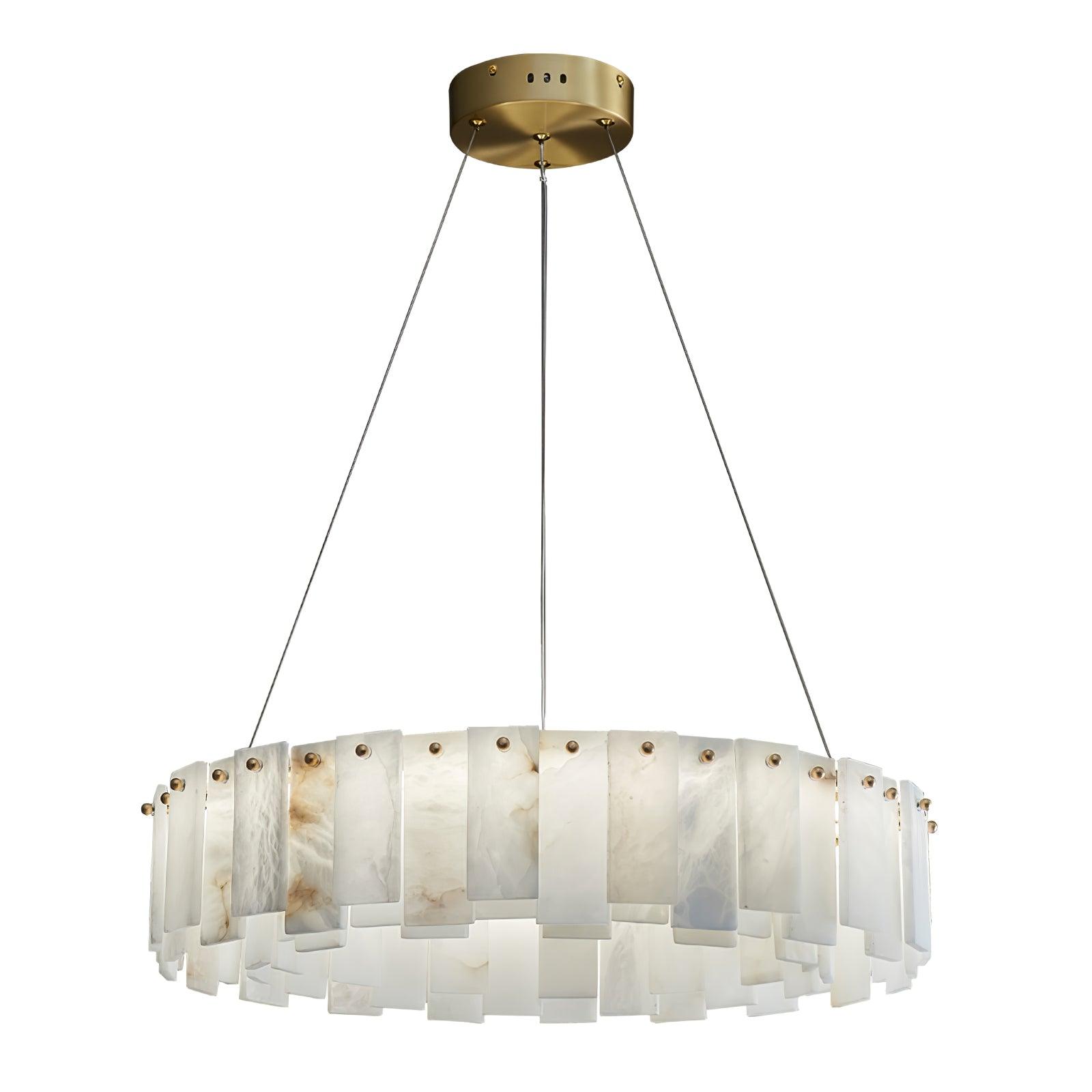 celestial-alabaster-round-chandelier-anzaz-Brass & White-4
