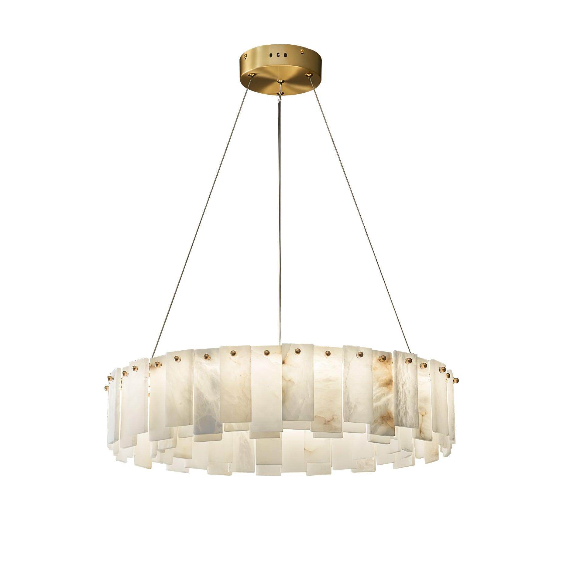 celestial-alabaster-round-chandelier-anzaz-Brass & White-2