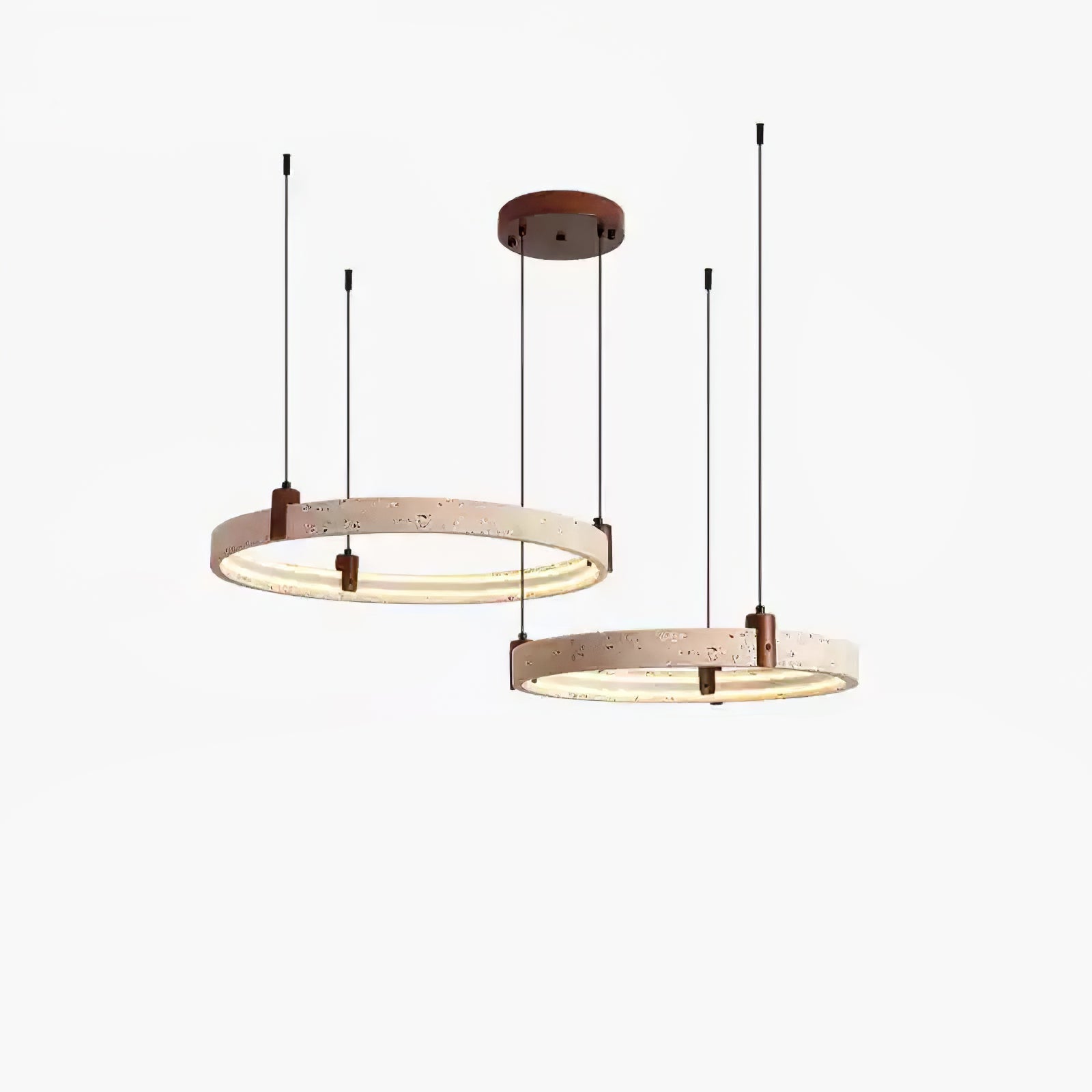 celestial-orbit-travertine-chandelier-anzaz-Yellow Travertine & Walnut Wood-21