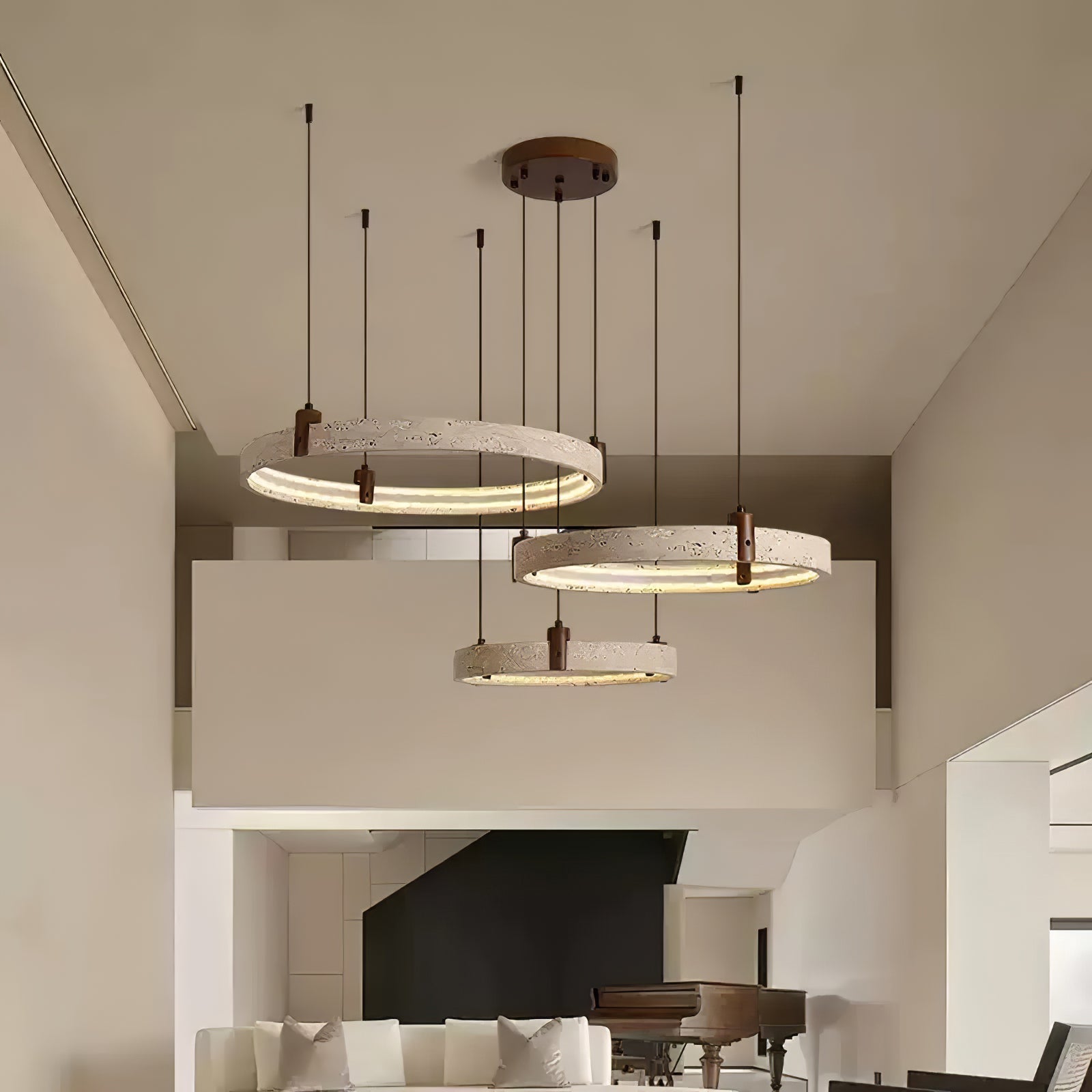 celestial-orbit-travertine-chandelier-anzaz-Yellow Travertine & Walnut Wood-7