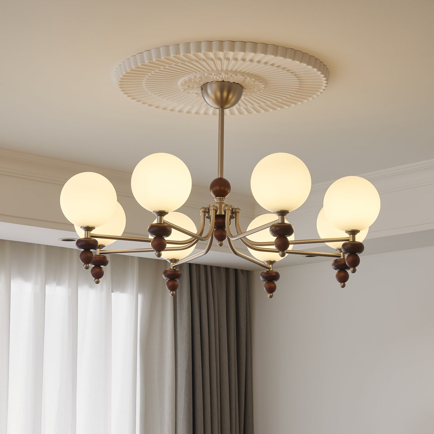celestial-sphere-walnut-chandelier-anzaz-Walnut color & Nickel-2