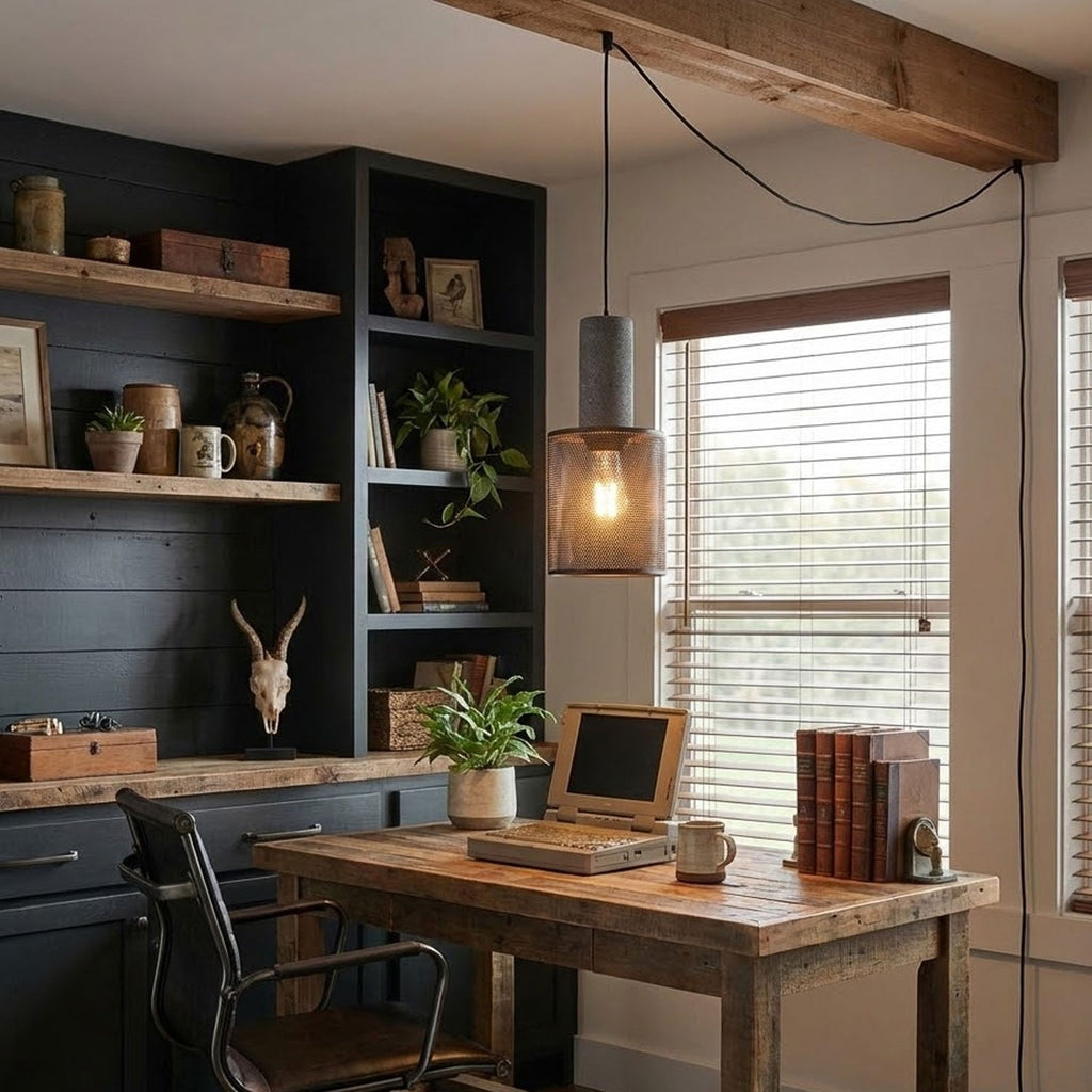 cement-mesh-plug-in-pendant-lamp-anzaz-Cement Grey & Black-5