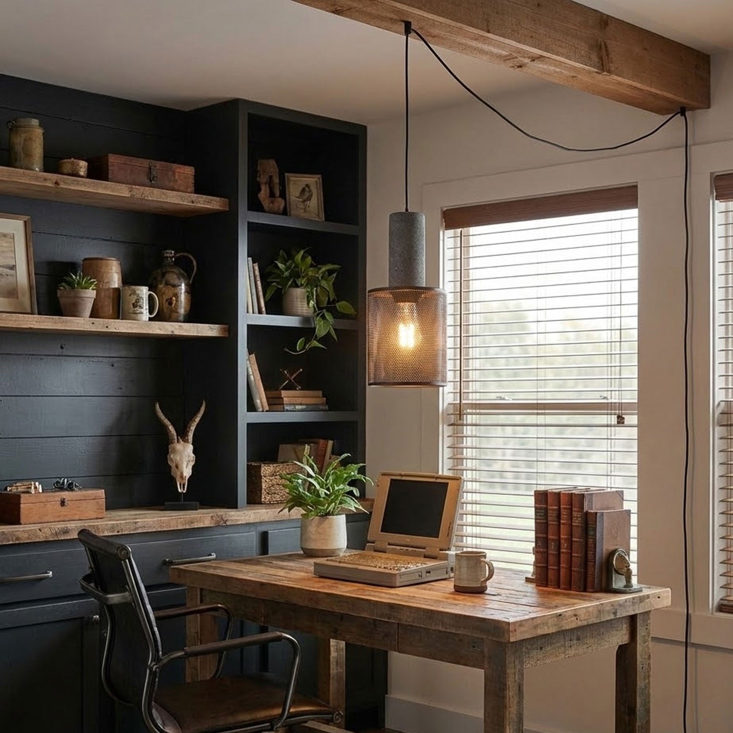 cement-mesh-plug-in-pendant-lamp-anzaz-Cement Grey & Black-5