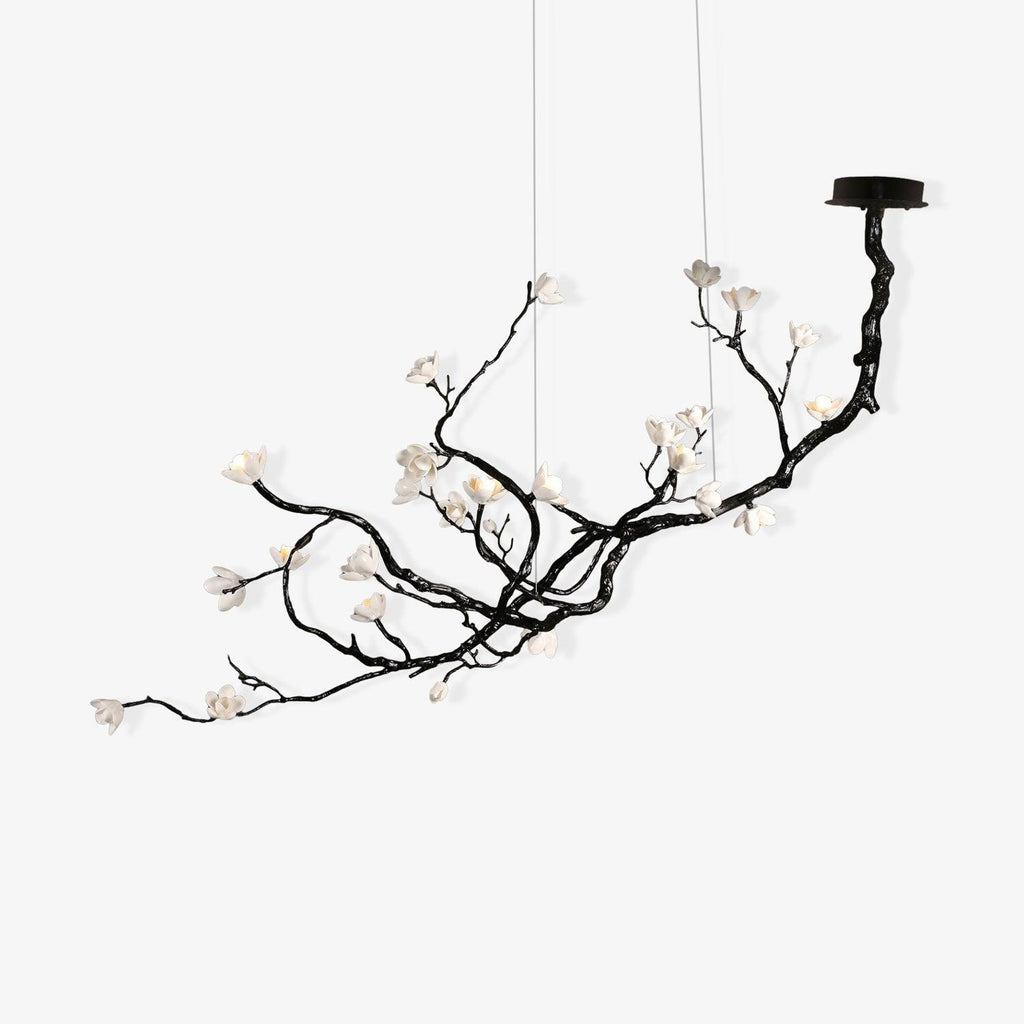 ceramic-flower-chandelier-anzaz-Brass stained black-1