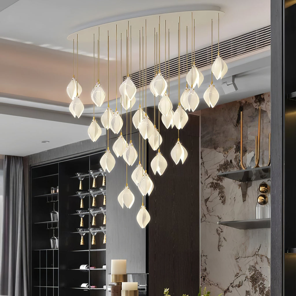 ceramic-flower-pendant-light-anzaz-Small ∅ 4.7″ x H 7.9″-2