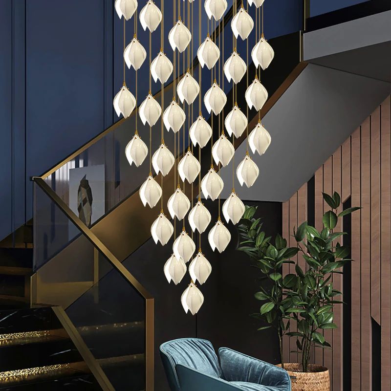 ceramic-flower-pendant-light-anzaz-Small ∅ 4.7″ x H 7.9″-29