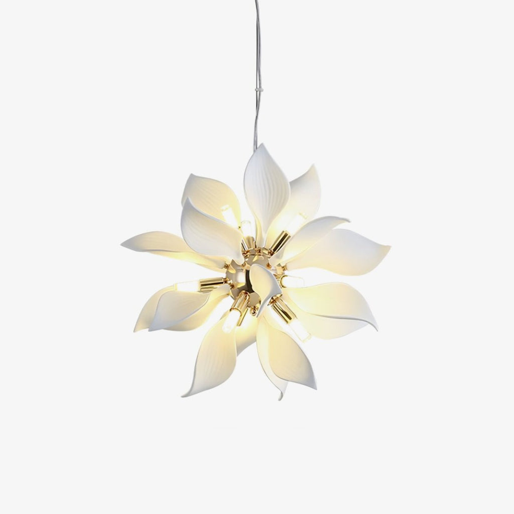 ceramic-petals-blooming-chandelier-anzaz-Chrome & White-1