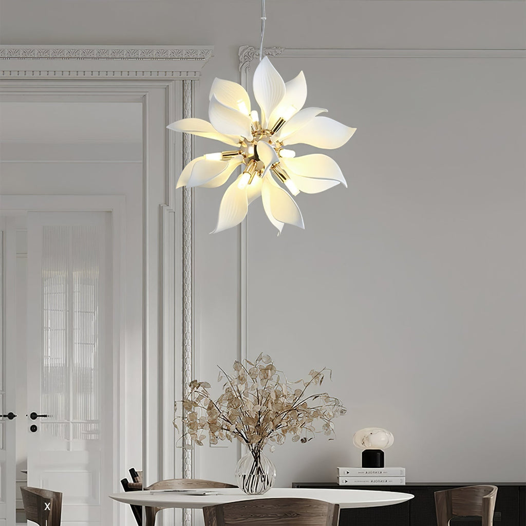 ceramic-petals-blooming-chandelier-anzaz-Chrome & White-3