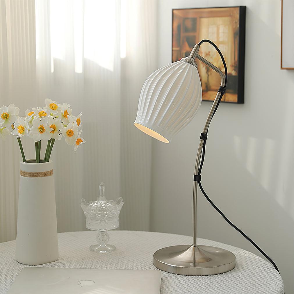 ceramic-ribbed-table-lamp-anzaz-Copper plating-3