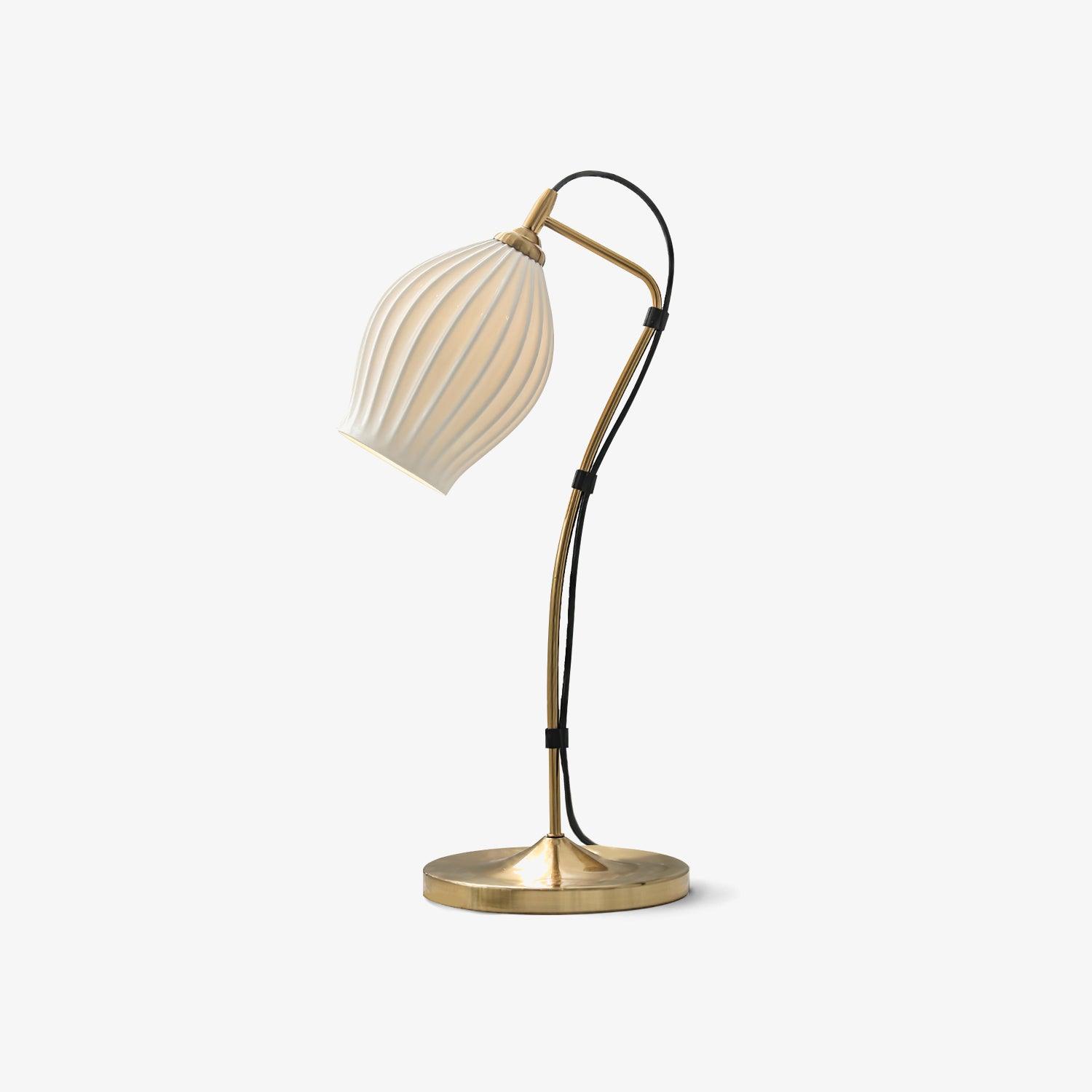 ceramic-ribbed-table-lamp-anzaz-Copper plating-1