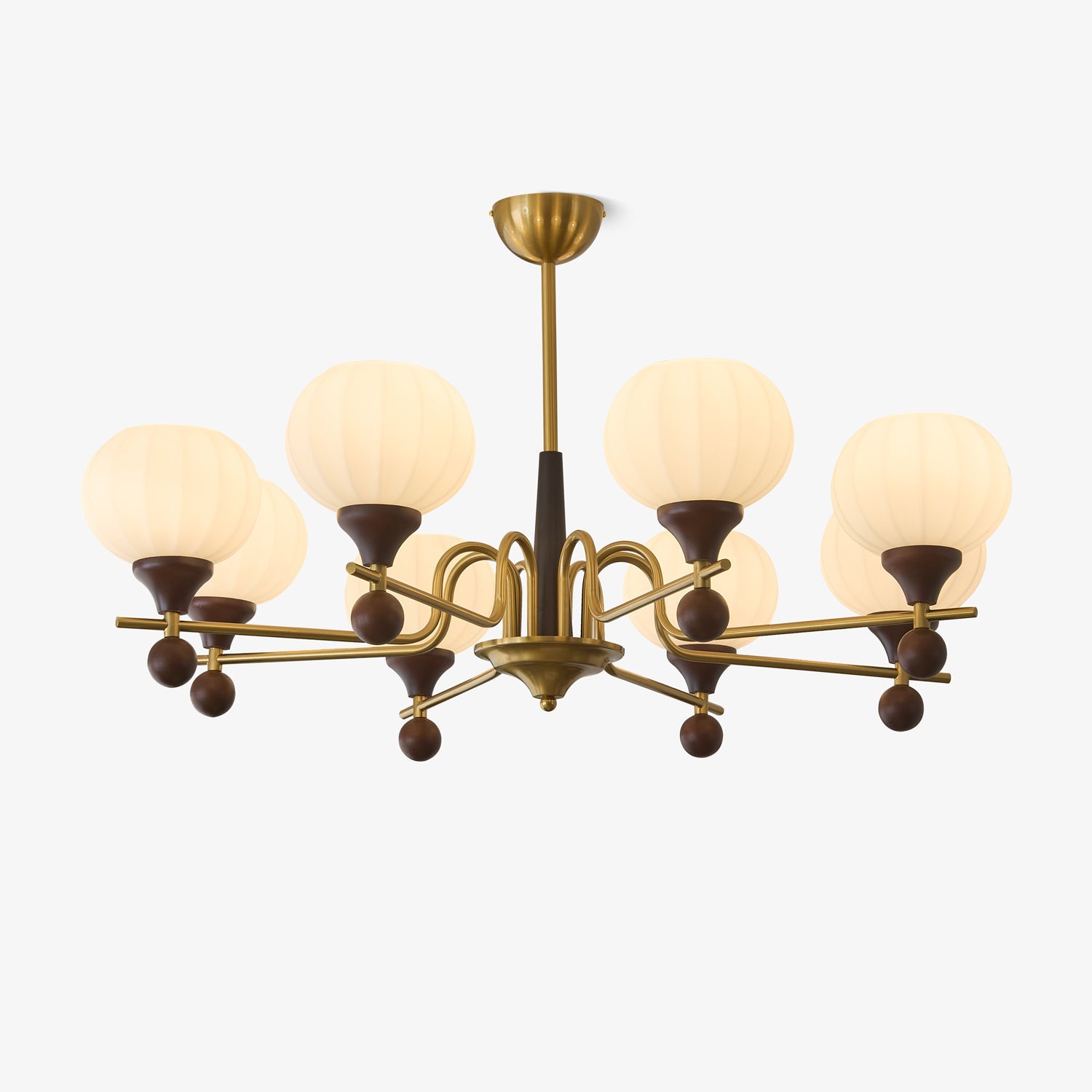 ceylian-chandelier-anzaz-Walnut Color & Gold & White-1