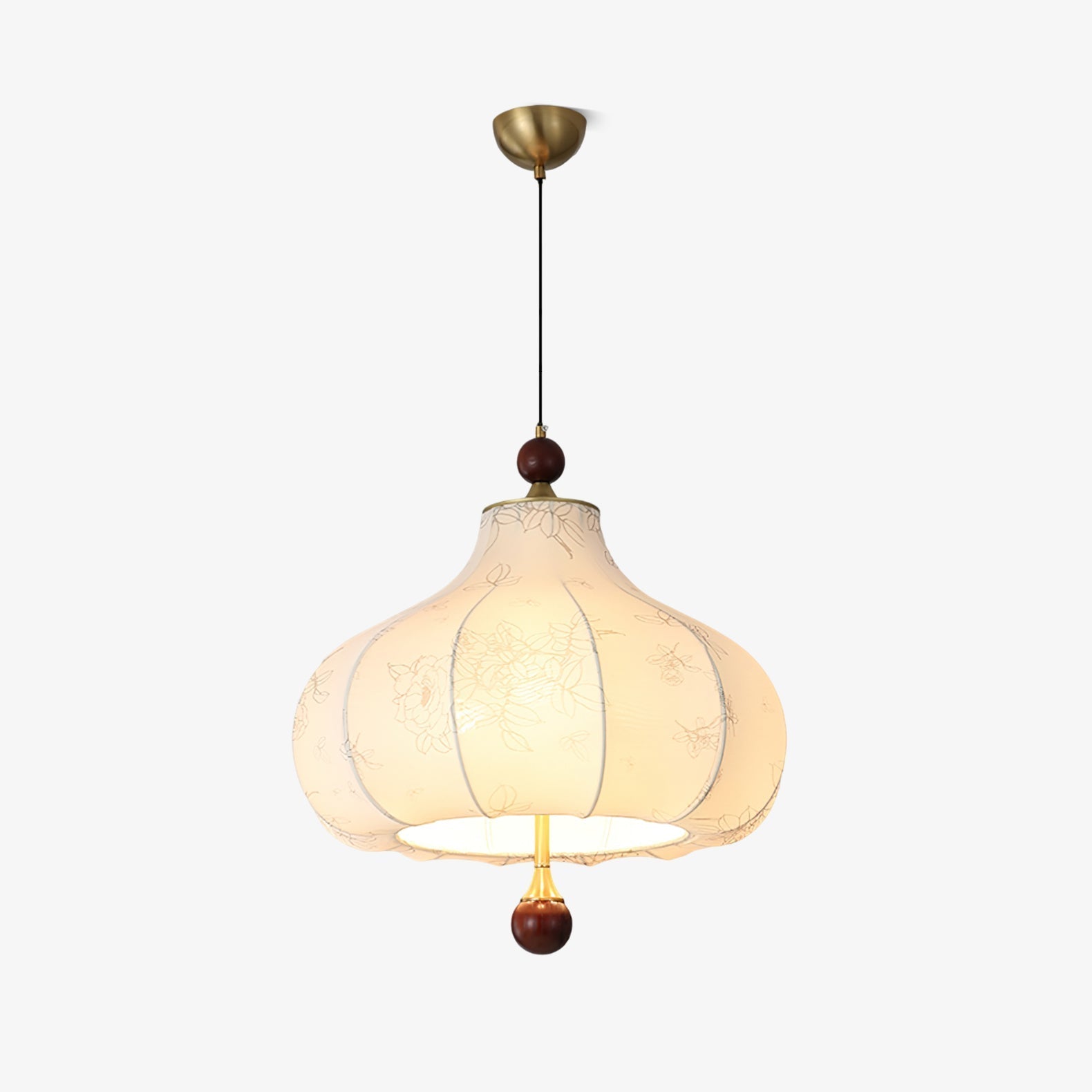 chestnut-bloom-pendant-lamp-anzaz-Gold & White-1
