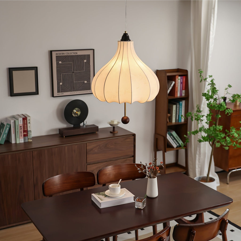 chestnut-fabric-pendant-light-anzaz-Walnut Color & Beige-2