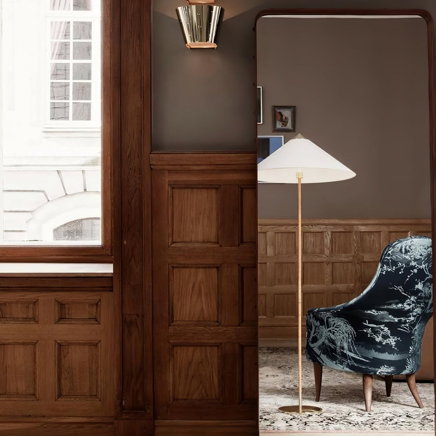 9602-floor-lamp-anzaz-White printed fabric shade-11