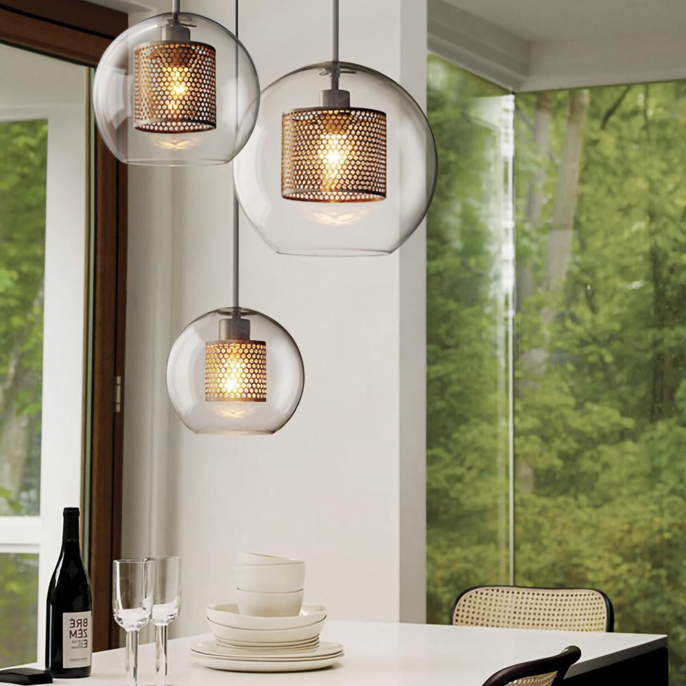 chiswick-glass-pendant-light-anzaz-Copper plating-3