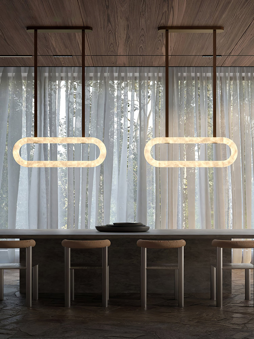 circle-alabaster-chandelier-anzaz-Dark Brown & White Alabaster-20