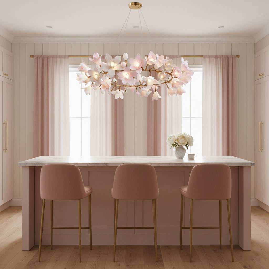 circular-blossom-chandelier-anzaz-Brass & Pink-6