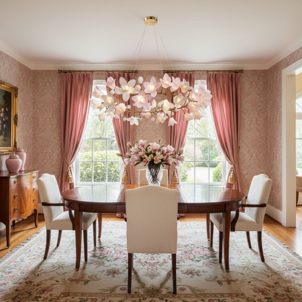 circular-blossom-chandelier-anzaz-Brass & Pink-3